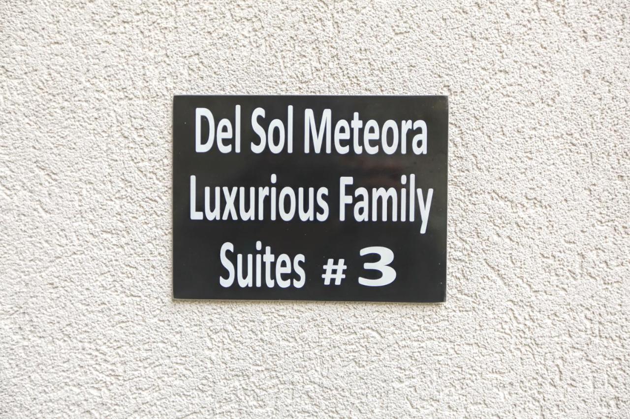 Del Sol #3 Meteora Luxurious Family Suites Kalambaka Exterior foto